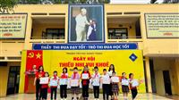TRƯỜNG TIỂU HỌC QUANG TRUNG TỔ CHỨC NGÀY HỘI “THIẾU NHI VUI KHOẺ”  