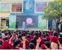 RỘN RÀNG "VUI ĐÓN TRĂNG RẰM" CÙNG NHÀ HÁT KỊCH VIỆT NAM TẠI TIỂU HỌC QUANG TRUNG