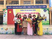 Hội thi Giáo viên dạy giỏi Năm học 2018 - 2019